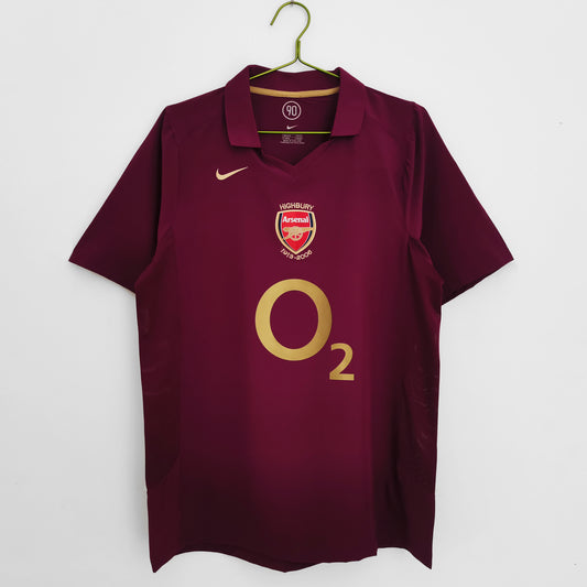 Camisola Retro Arsenal 2005/06